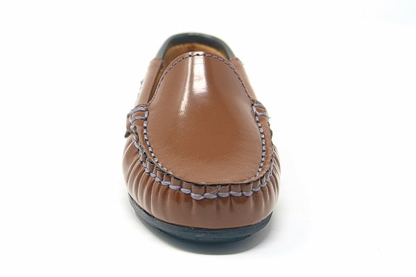 Andago 21-Blake Brown Leather Mocassin Shoe