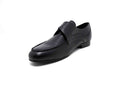 Venettini Boys 55B-Bruce Black Leather Monk Shoe