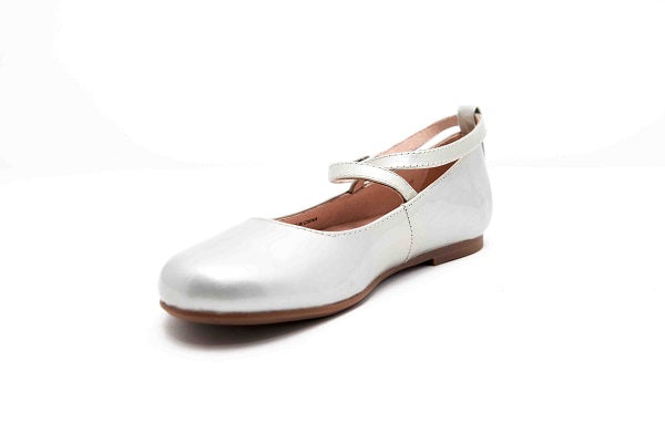 Venettini Girls  55-Francis Leather T-Strap Flat Shoe