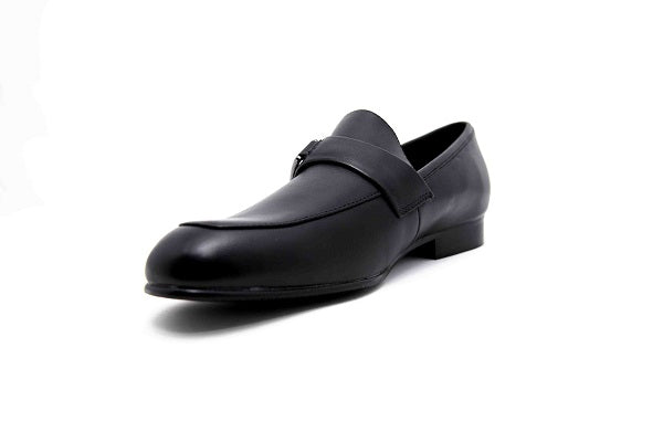 Venettini Boys 55-Ace 6 Black Leather Dress Shoe