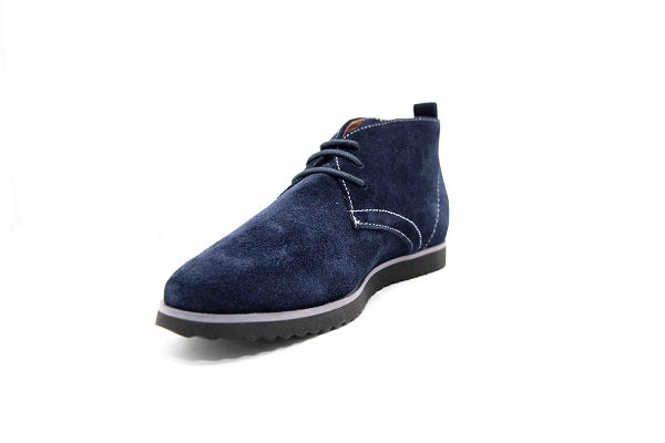 Venettini Boys 55-Casper Navy Suede Boot