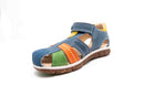 Pablosky Kids Navy Leather Boys Sandal - 058116