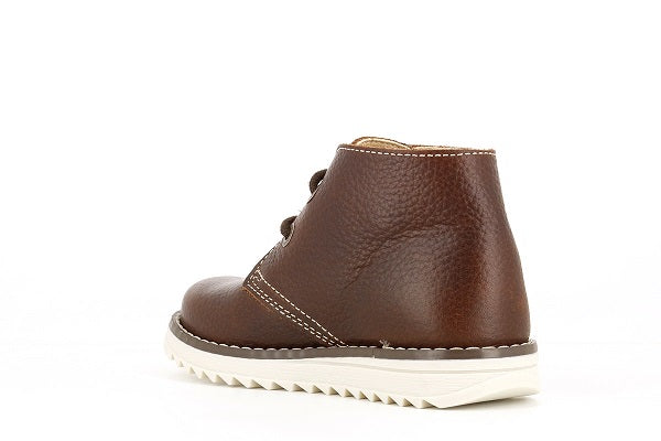 Pablosky Kids Brown Leather Boys Boot - 598293