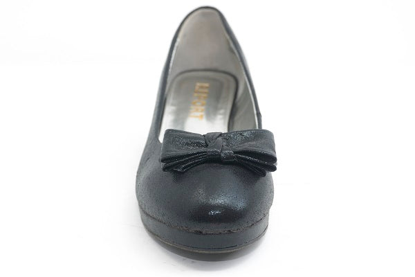 Report Girls Papina Black Glitz Wedge