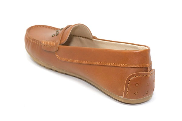 Umi Kids Marisa II Chestnut Brown Loafer