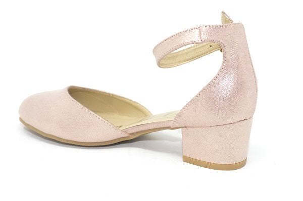 Sam Edelman Girls Evelyn Sue Rose Gold Dress Shoes