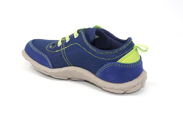 Umi KIds Cameron Navy & Green Boys Sneaker