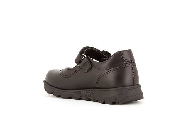 Pablosky Kids Black Smooth Leather Velcro Mary Jane Shoe - 340010