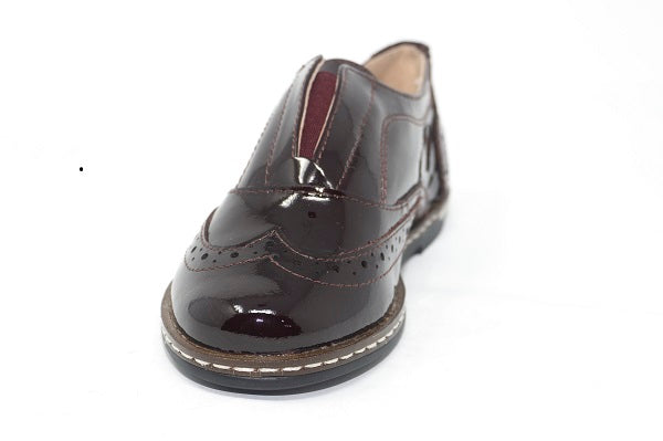 Venettini Boys 55-Hudson Bordo Lace Free Leather Shoe