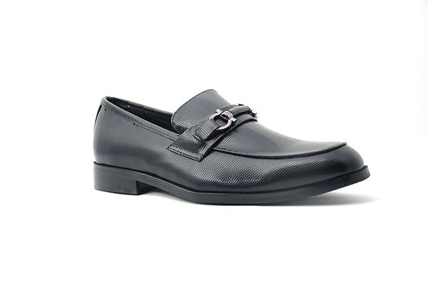 Venettini Boys 55-Ace58B Black Positano Leather Shoe