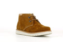 Pablosky Kids Brown Suede Leather Boys Shoe - 590688