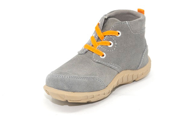 Umi Kids Jaime Gray Suede Boys Ankle Boot