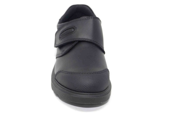 Pablosky Kids Black Leather Boys Shoes - 715410