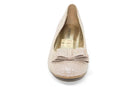 Nine West Girls Bow Gold Pump