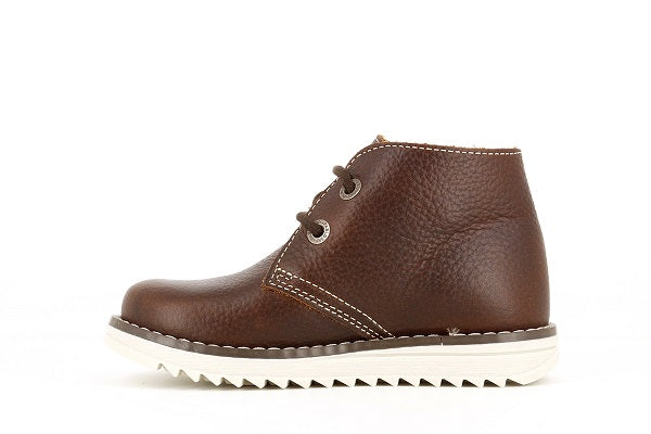 Pablosky Kids Brown Leather Boys Boot - 598293