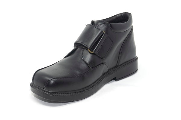 Umi Kids Stanton Black Leather Boys Boot