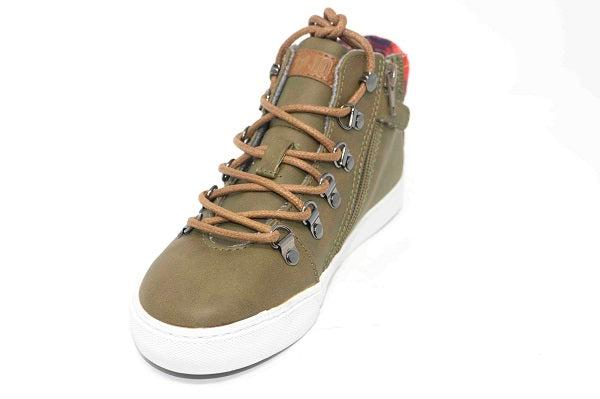 Pablosky Kids Olive Green Boys Sneakers - 952880