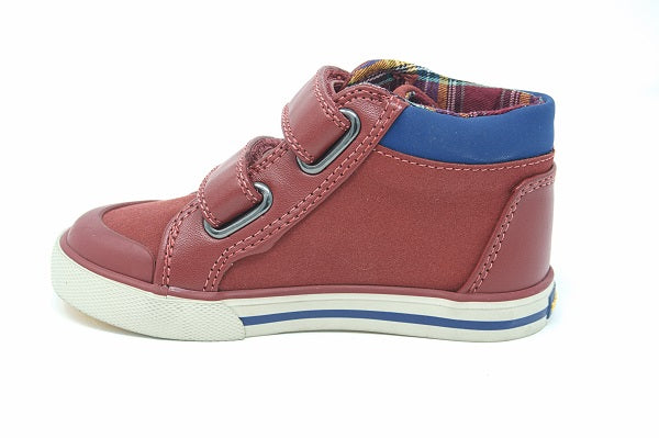 Pablosky Kids Red Velcro Boys Sneaker - 951860