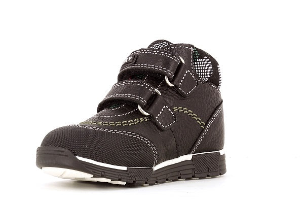 Pablosky Kids Black Leather Boys Boot - 088317