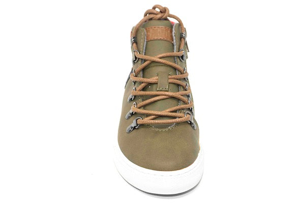 Pablosky Kids Olive Green Boys Sneakers - 952880