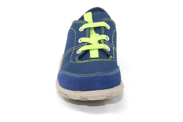 Umi KIds Cameron Navy & Green Boys Sneaker