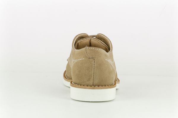 Pablosky Taupe Leather Boys Shoe - 708238