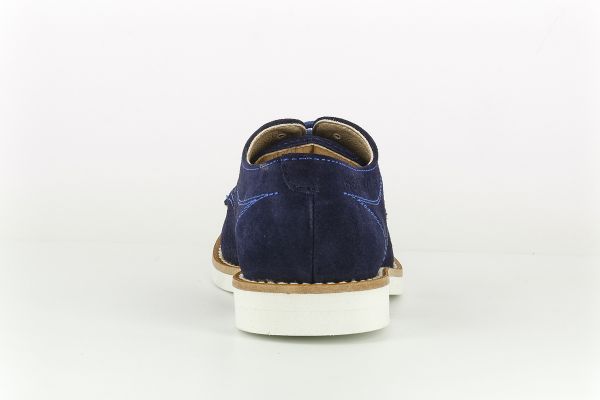 Pablosky Kids Navy Leather Boys Shoe - 712728