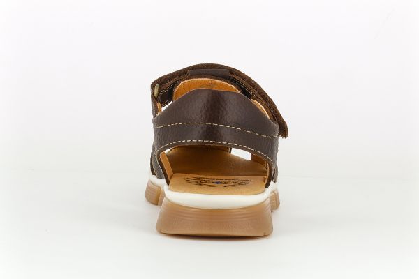 Pablosky Kids Brown Leather Boys Sandal - 718895