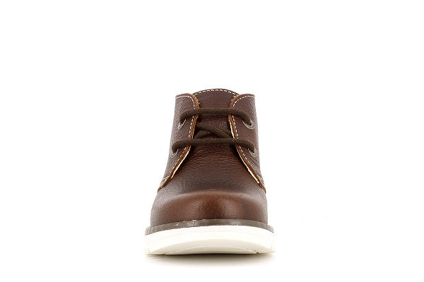 Pablosky Kids Brown Leather Boys Boot - 598293