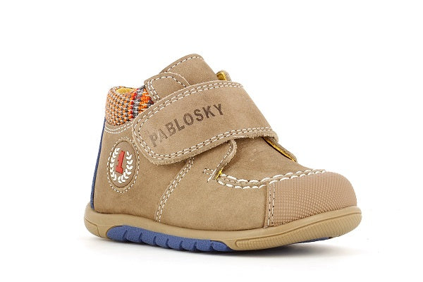 Pablosky Kids Natural Leather Boys Boot - 084535