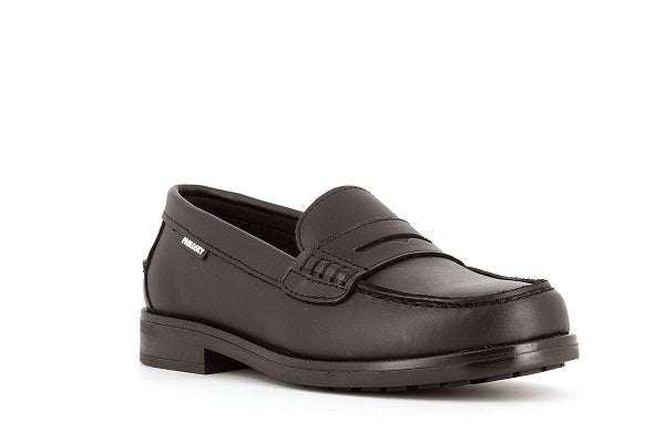 Pablosky Kids Black Leather Penny Loafer - 714910