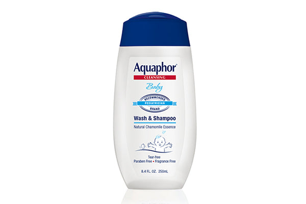 Aquaphor Baby Wash and Shampoo - Mild, Tear-Free, 250ml