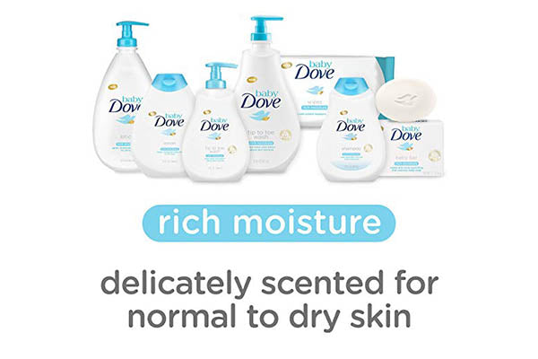 Baby Dove Wash, Rich Moisture, 20 oz (591ml)