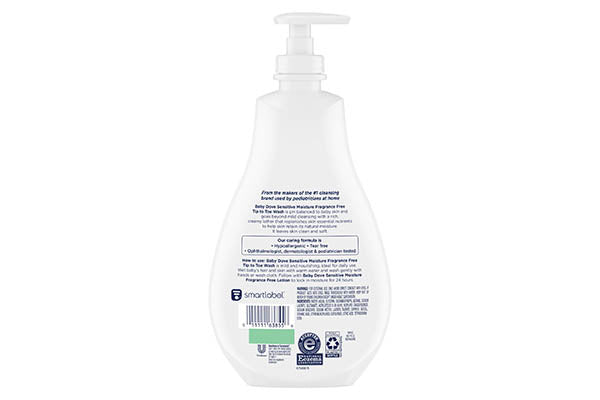 Baby Dove Wash, Sensitive Moisture, 20 oz (591ml)