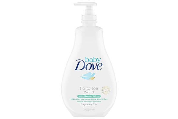 Baby Dove Wash, Sensitive Moisture, 20 oz (591ml)