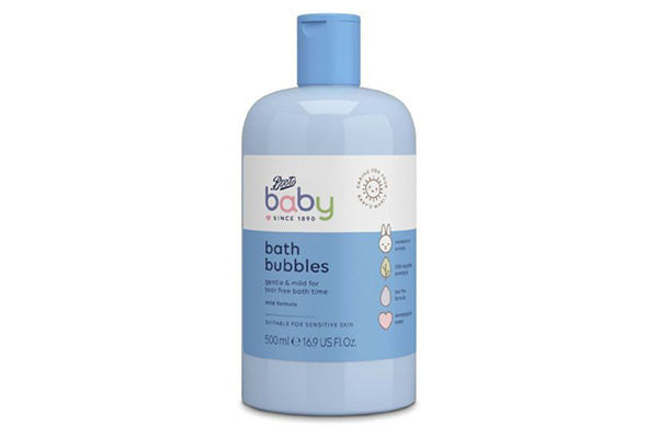 Boots Baby Bath Bubbles, 500ml