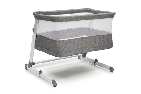 Beautyrest Room2Grow Bedside Newborn Bassinet to Infant Sleeper in Grey