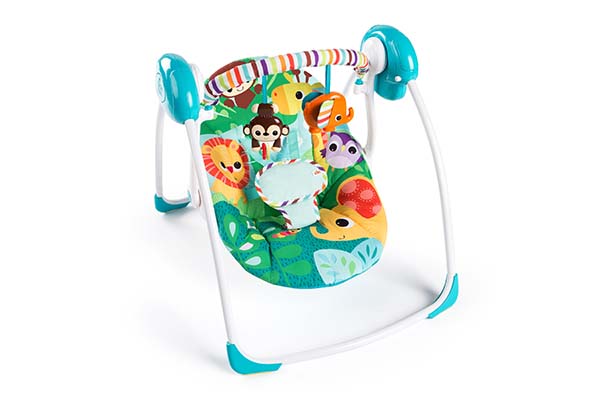 Bright Starts Safari Surprise Portable Swing