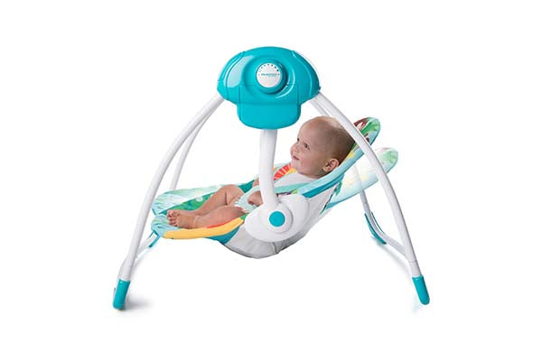 Bright Starts Safari Surprise Portable Swing