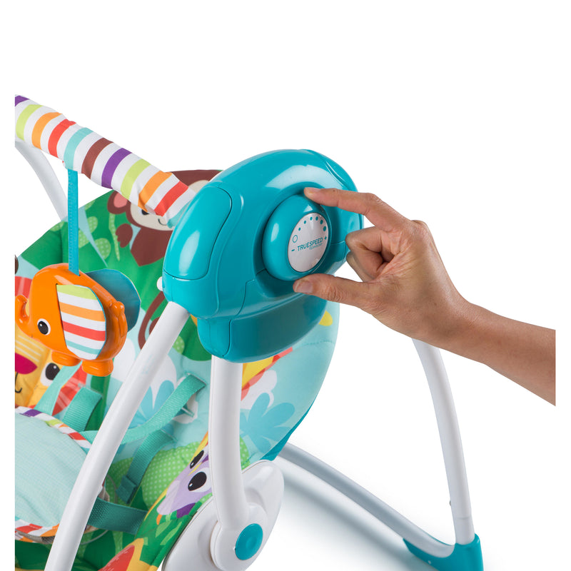 Bright Starts Safari Surprise Portable Swing