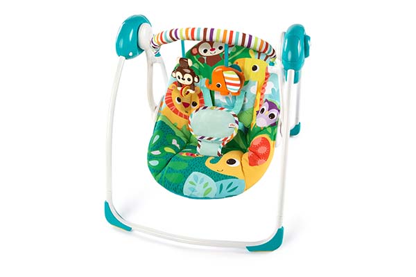 Bright Starts Safari Surprise Portable Swing