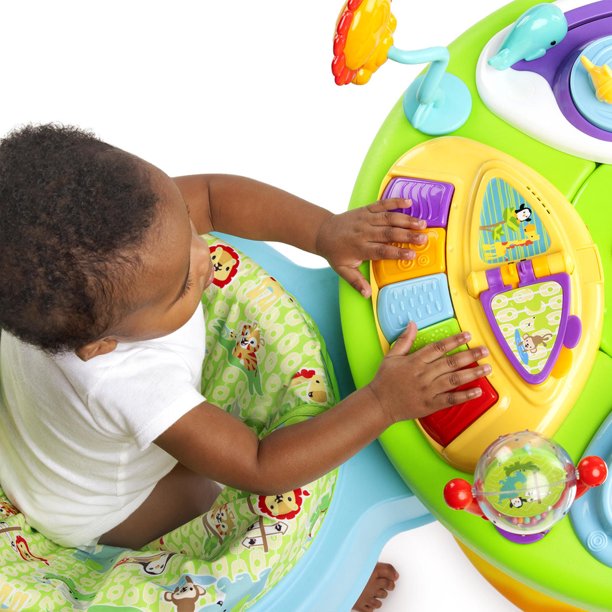 Bright Starts Zipply Zoo 3-in-1 Around We Go Walker