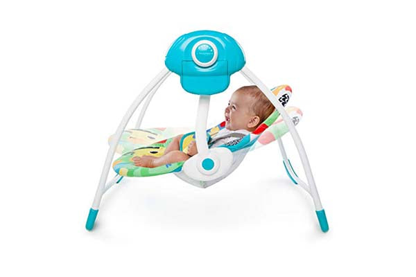 Bright Starts Safari Smile Portable Swing