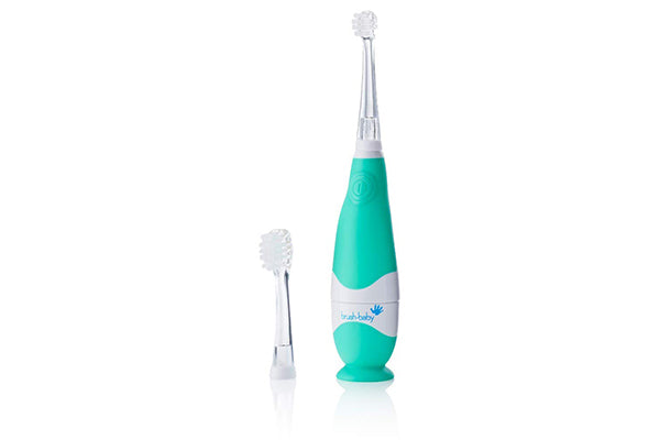 Brush-Baby BabySonic Infant and Toddler Electric Toothbrush for Ages 0-3 Years