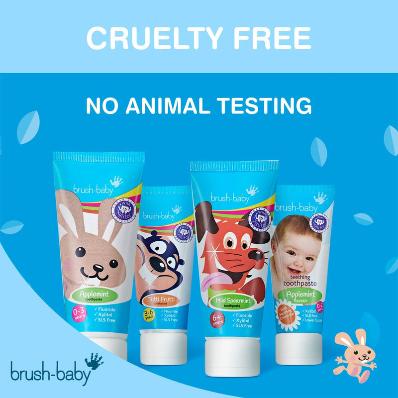 Brush-Baby Tutti Frutti Toothpaste for Kids, 3-6 Years