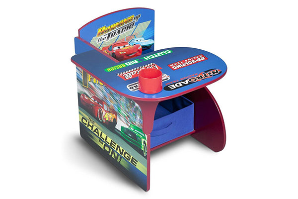 Disney Pixar The World of Cars Chair Desk with Storage Bin