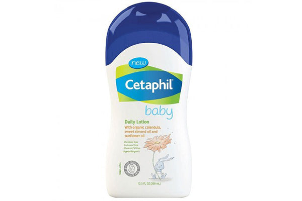 Cetaphil Baby Daily Lotion with Organic Calendula, Sweet Almond Oil & Sunflower Oil 13.5 oz