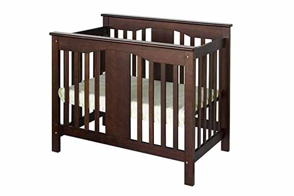 DaVinci Annabelle 2-in-1 Mini Crib and Twin Bed, Espresso