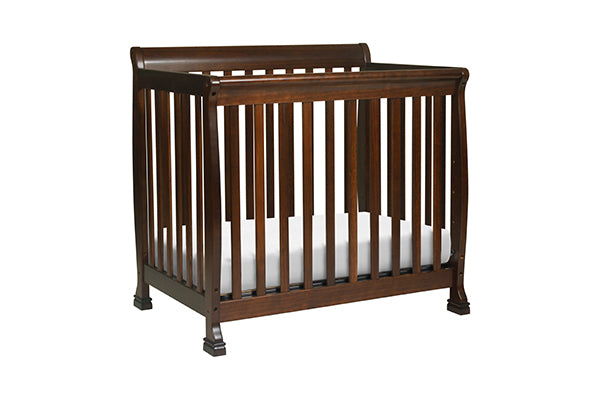 DaVinci Kalani 2-in-1 Mini Crib and Twin Bed in Espresso