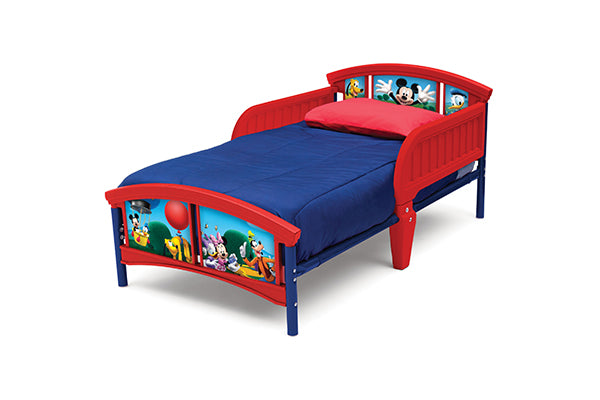 Delta Children Disney Mickey Mouse Plastic Toddler Bed